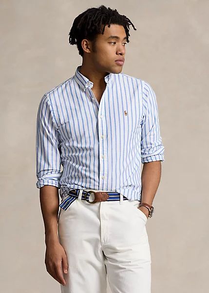 Slim-Fit Oxfordhemd mit Streifen | Ralph Lauren (DE & AT)