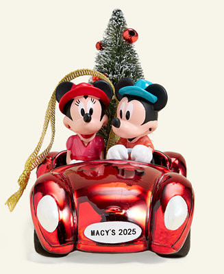 Disney | Macy's Mickey & Minnie Holiday Ornament, Macy's Exclusive - Macy's | Macy's