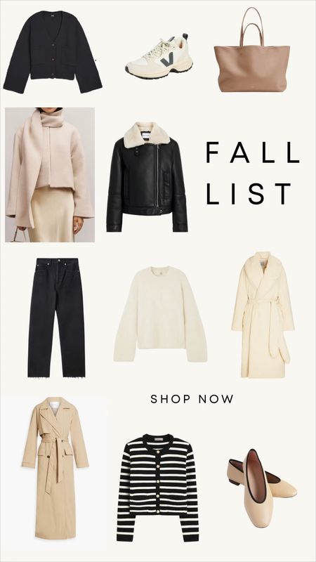 Fall outfits 〰️ mix and match style staples for the fall and winter season 🤎



Trench coat
Wrap coat
Moto jacket
Tote
Sneakers
Athleisure 

#LTKstyletip #LTKSeasonal #LTKshoecrush