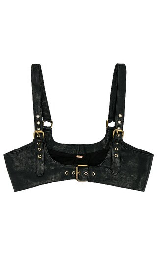 Rebel Leather Harness in Black | Revolve Clothing (Global)