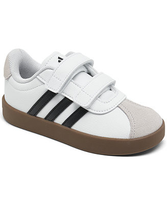 adidas Toddler Kids VL Court 3.0 Fastening Strap Casual Sneakers from Finish Line - Macy's | Macy's
