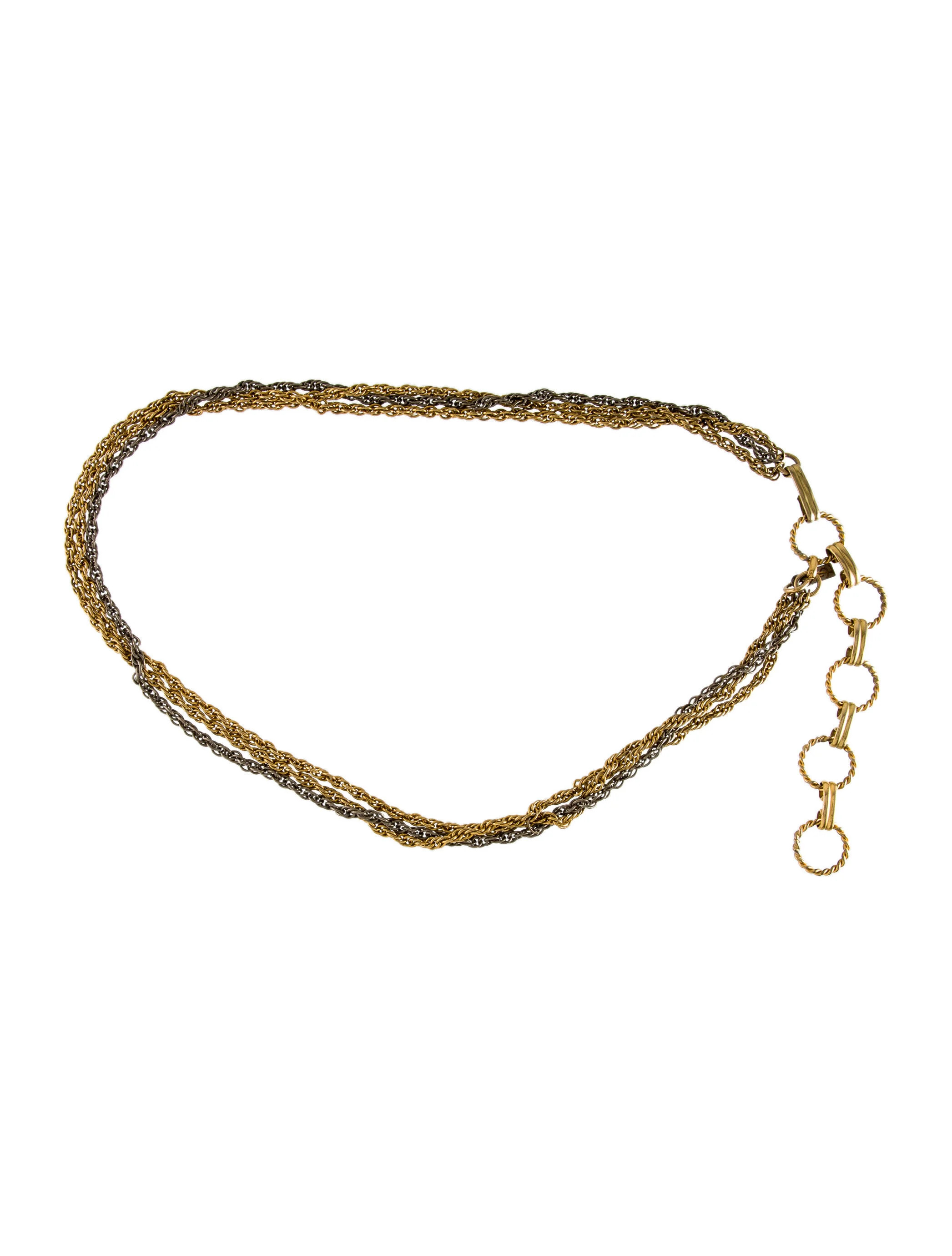 Vintage 1980's Chain-Link Belt | The RealReal