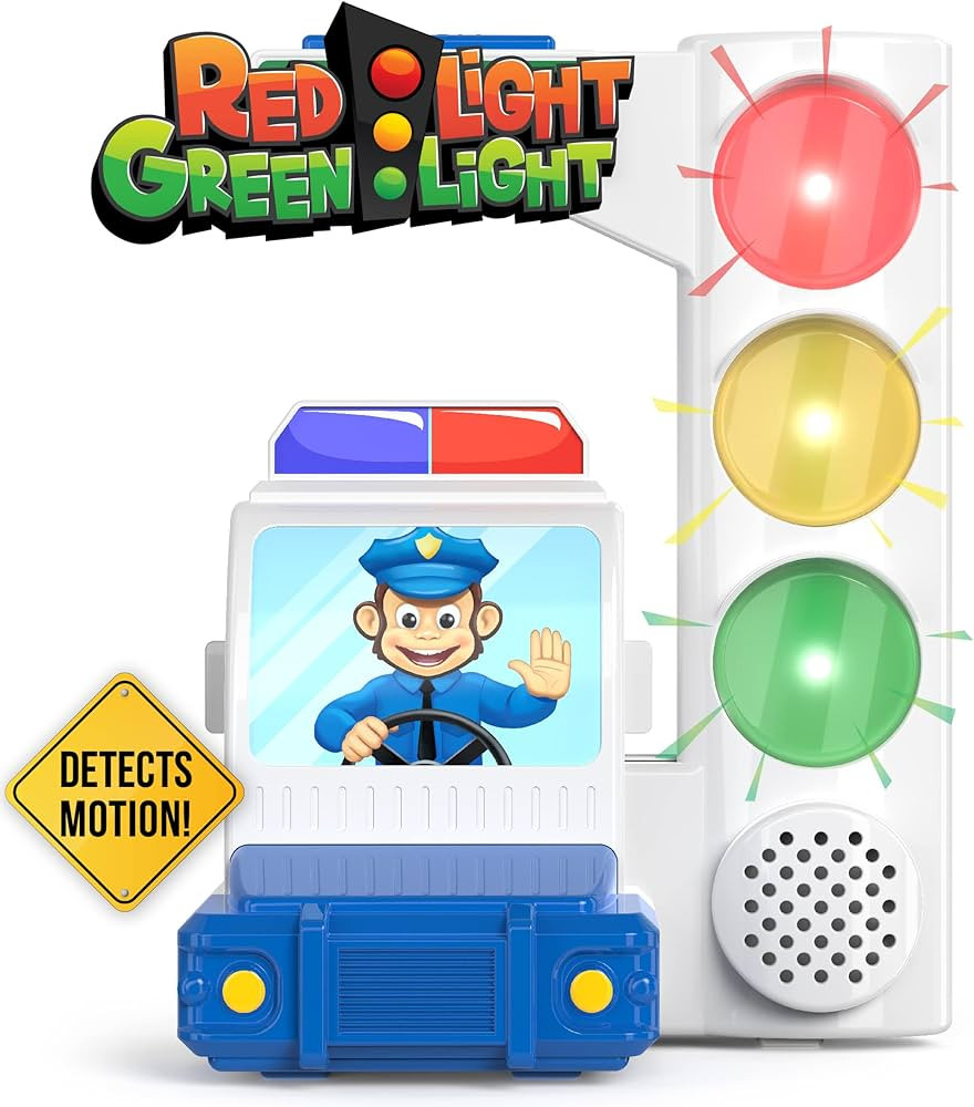 Red Light Green Light Game with Motion Sensing | 1+ Players | Gift for Kids & Toddlers Ages 3, 4-... | Amazon (US)