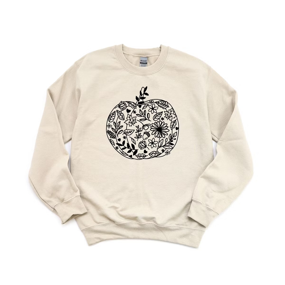 Simply Sage Market Women's Graphic Sweatshirt Fall Pumpkin | Target