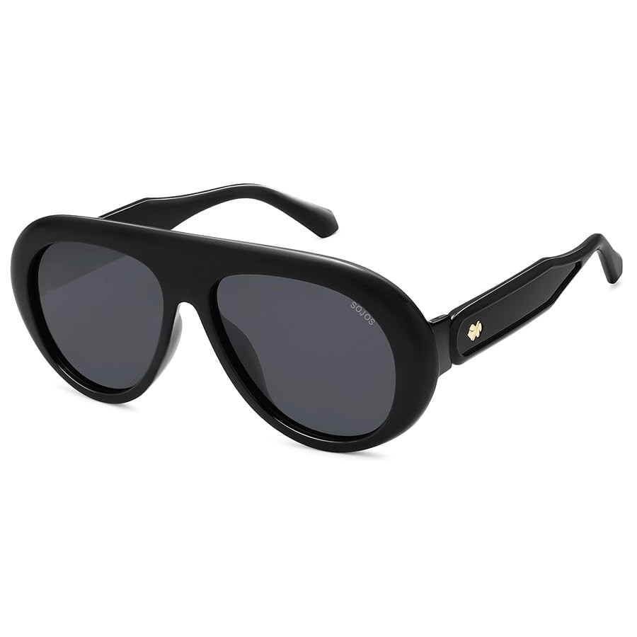 SOJOS Trendy Oversized Polarized Aviator Sunglasses Womens Men Retro Vintage 70s Style UV Protect... | Amazon (US)