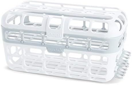 Munchkin High Capacity Dishwasher Basket, 1 Pack, Grey | Amazon (US)