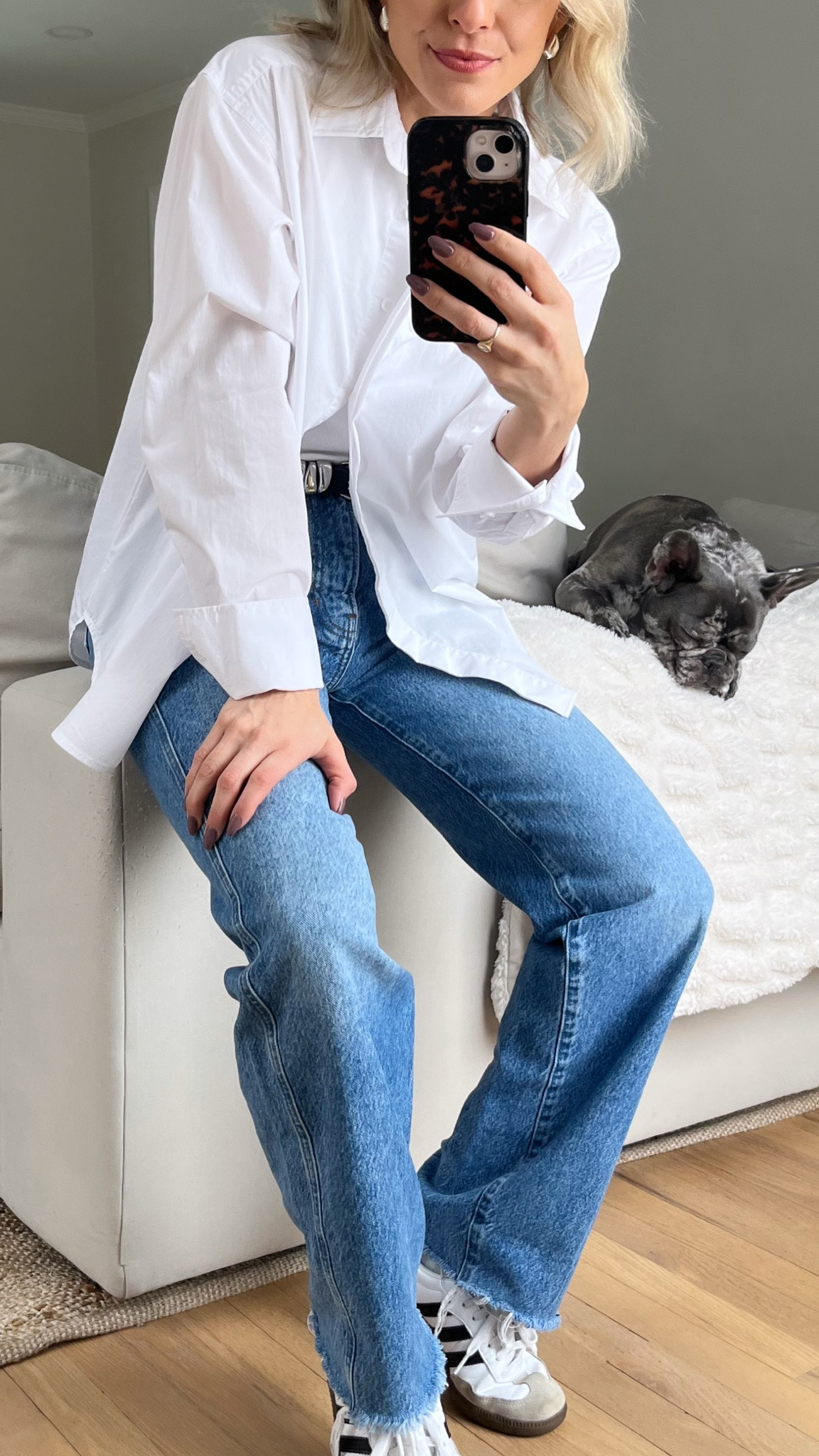 A version of my shirt is on super sale! Such a staple in my closet. 

#LTKStyleTip #LTKFindsUnder100