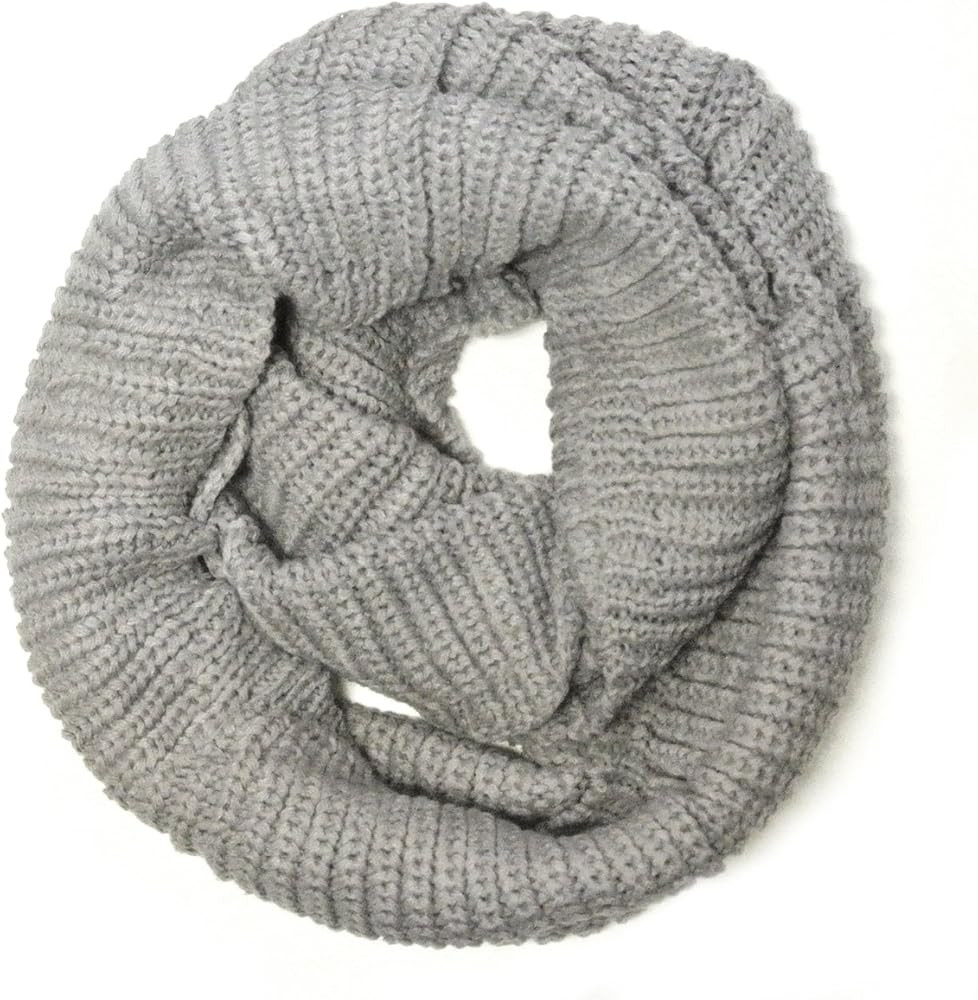 Wrapables Thick Knitted Winter Warm Infinity Scarf | Amazon (US)
