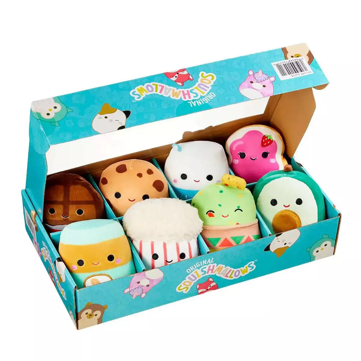 Kellytoy Squishmallows 5 Inch Mini Plush 8 Pack | Food | Target