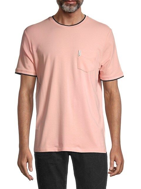 Supima Ringer Solid-Hued T-Shirt | Saks Fifth Avenue OFF 5TH