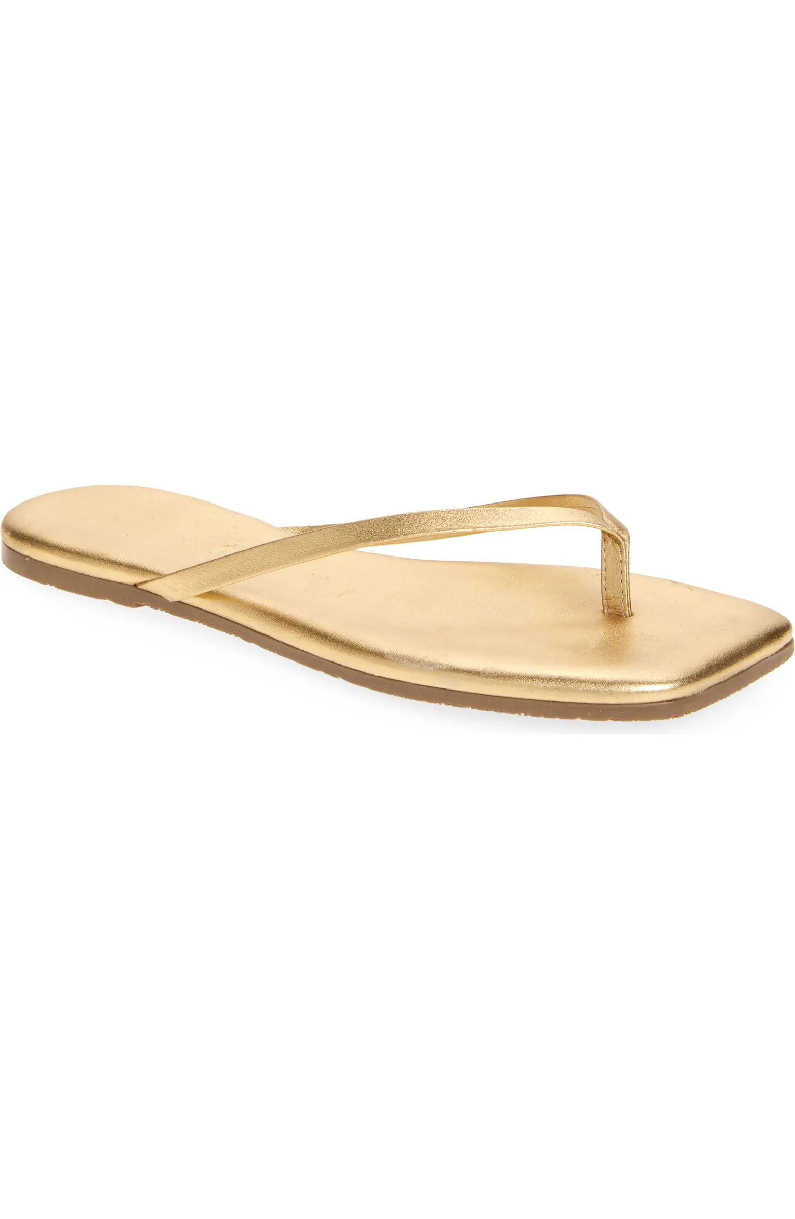 TKEES Lily Square Toe Flip Flop (Women) | Nordstrom | Nordstrom