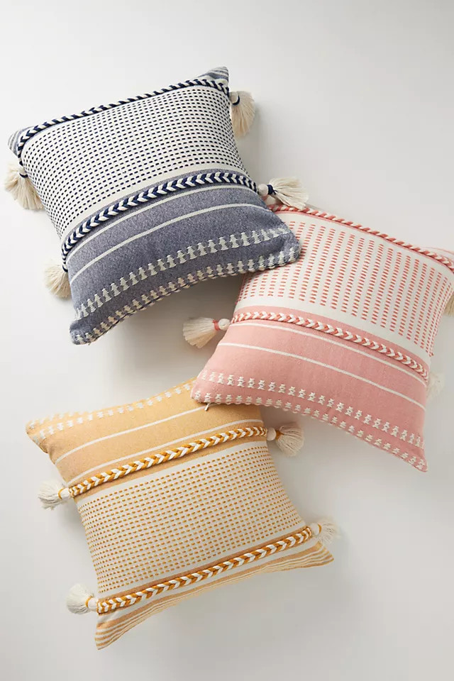 Handwoven Essex Pillow | Anthropologie (US)