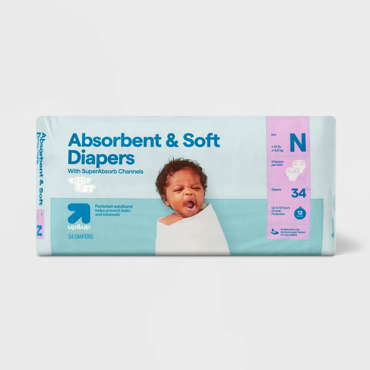 Disposable Diapers - up&up™ (Select Size and Count) (Color or Pattern May Vary) | Target