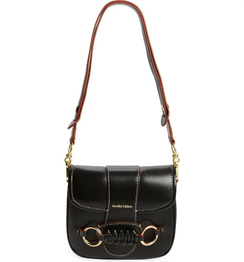 Saddie Leather Shoulder Bag | Nordstrom