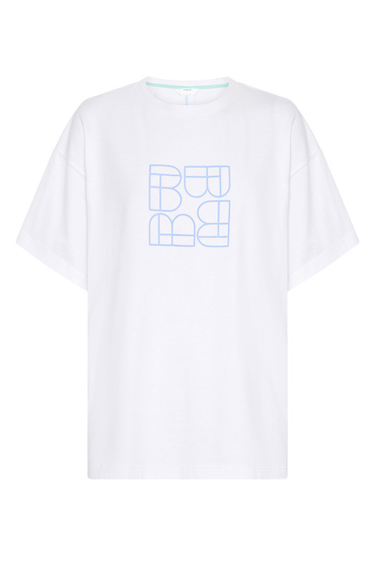 Logo Sports Tee in White | Bohemian Traders