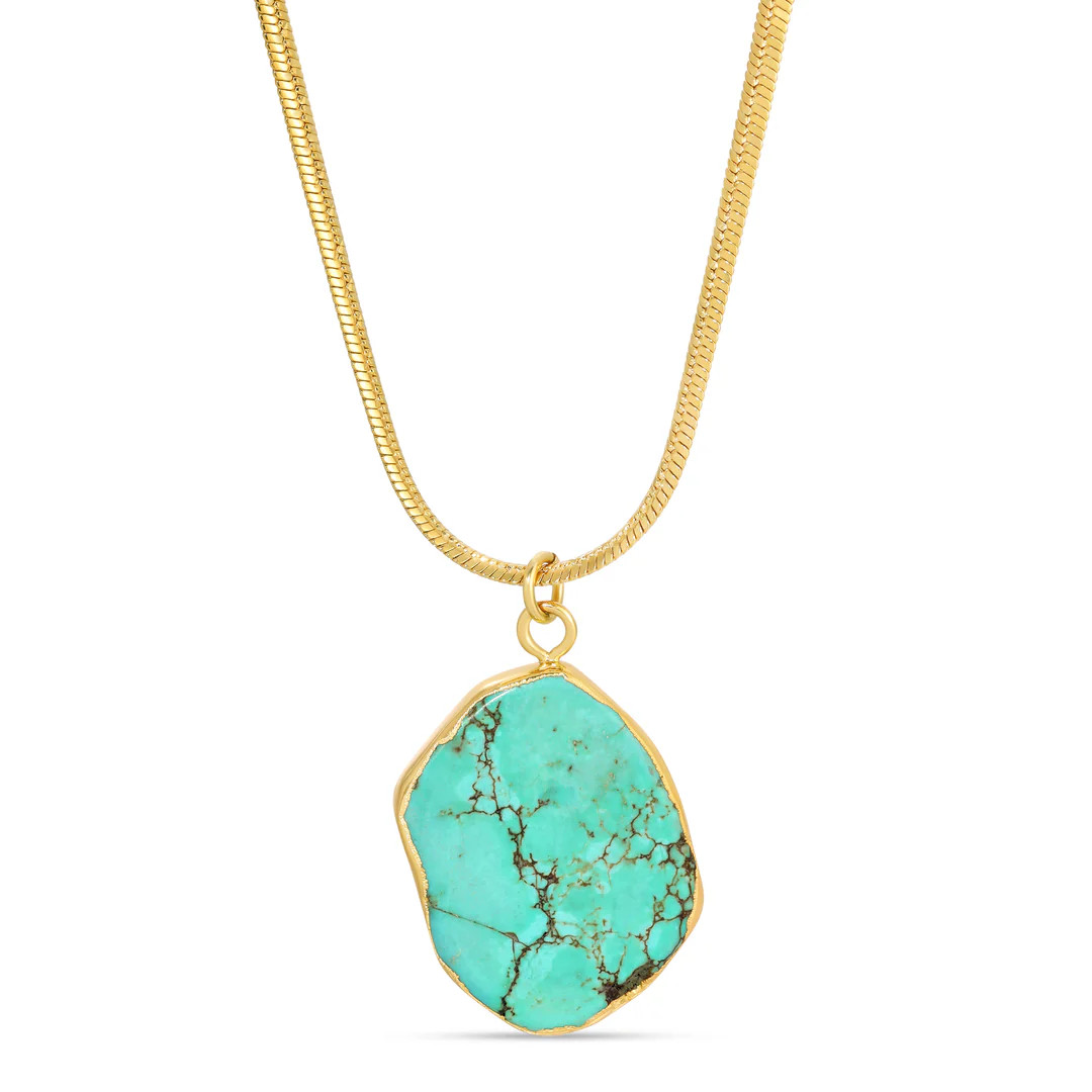 Turquoise Totem Necklace | Meghan Bo Designs