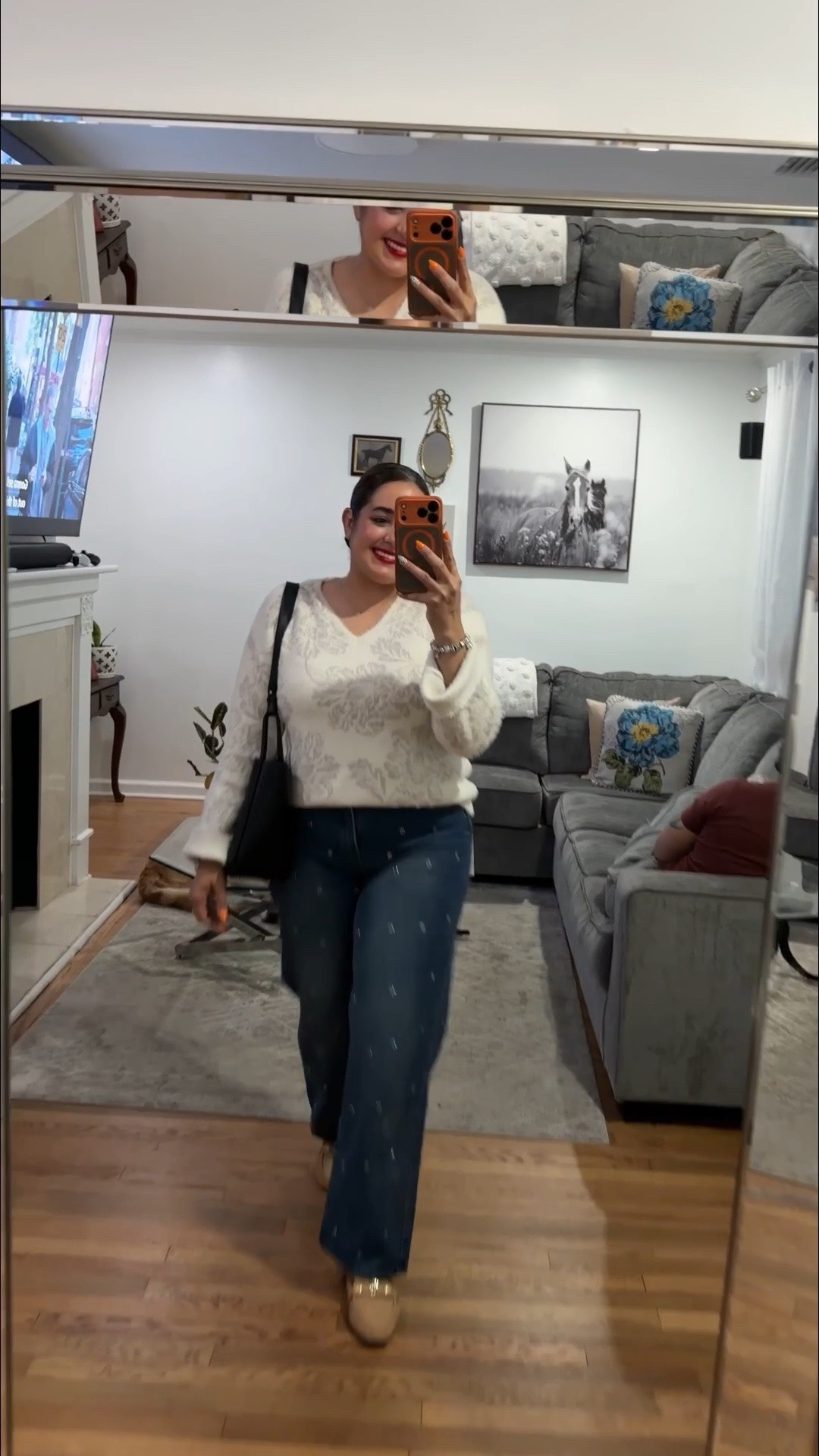 Happy Sunday bell@s! How is your day going?✨ I’m passing by to share today’s OOTD to run errands. I had a feeling it wasn’t time to store the sweaters away just yet because in Northern New Jersey, May weather is so unpredictable. This weekend has definitely been one of those chilly weekends.🤍

Because of space, my closet is seasonal, so when something is out of season, I usually store it away. I guess my intuition was right to keep the sweaters around a little longer.😅

As per ushe, I’ve linked my OOTD through the LTK App. To shop this post, here is how:
.
.
.
.
.
.
.
Jewelry: JanAllureJewelry.com ✨

#LTKootd #LTKWorkwear #LTKMidsize