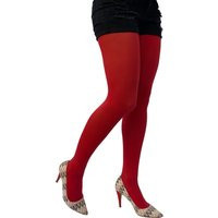 Plus Size Red Tights For Women Soft Opaque Pantyhose, Xl-5Xl | Etsy (US)