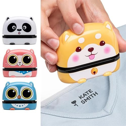 Custom Name Stamp - Clothing Stamp with Name, Shipping from USA, Personalized Custom Clothing Labels for Kids, Daycare Labels, School and Organization, (Buddy) | Amazon (US)