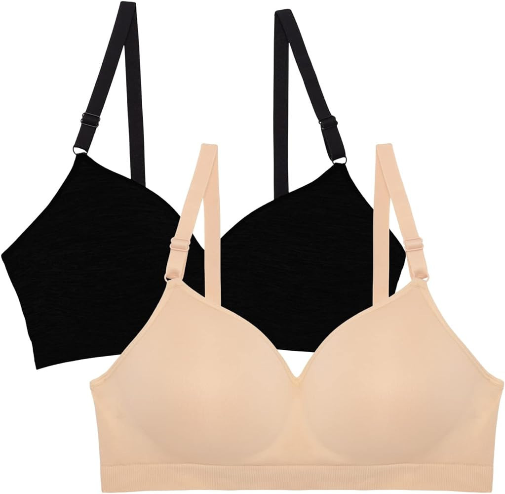 Fruit of the Loom Women's Seamless Wire Free Push-up Bra | Amazon (US)