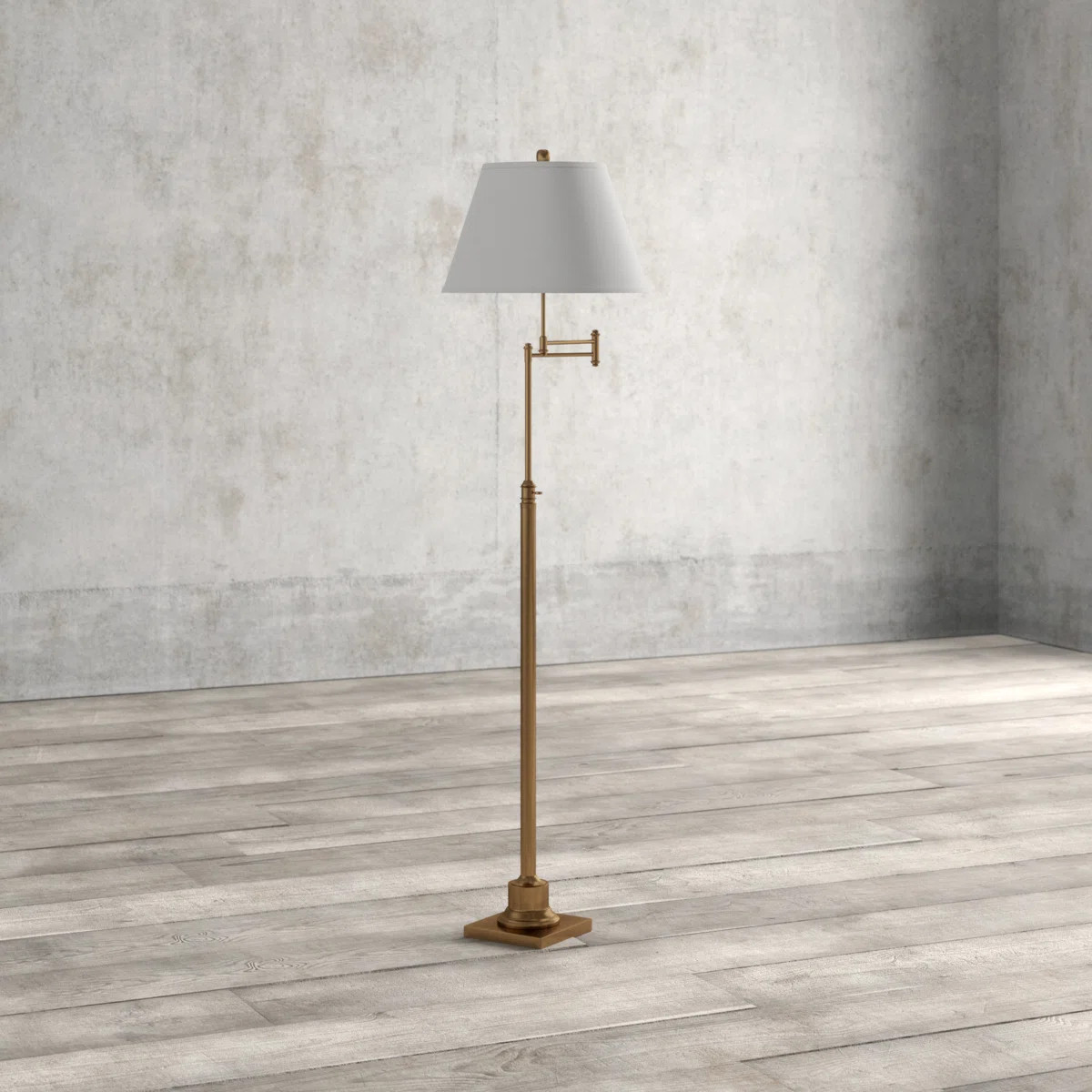 Emmeline 60" Swing Arm Floor Lamp | Wayfair North America