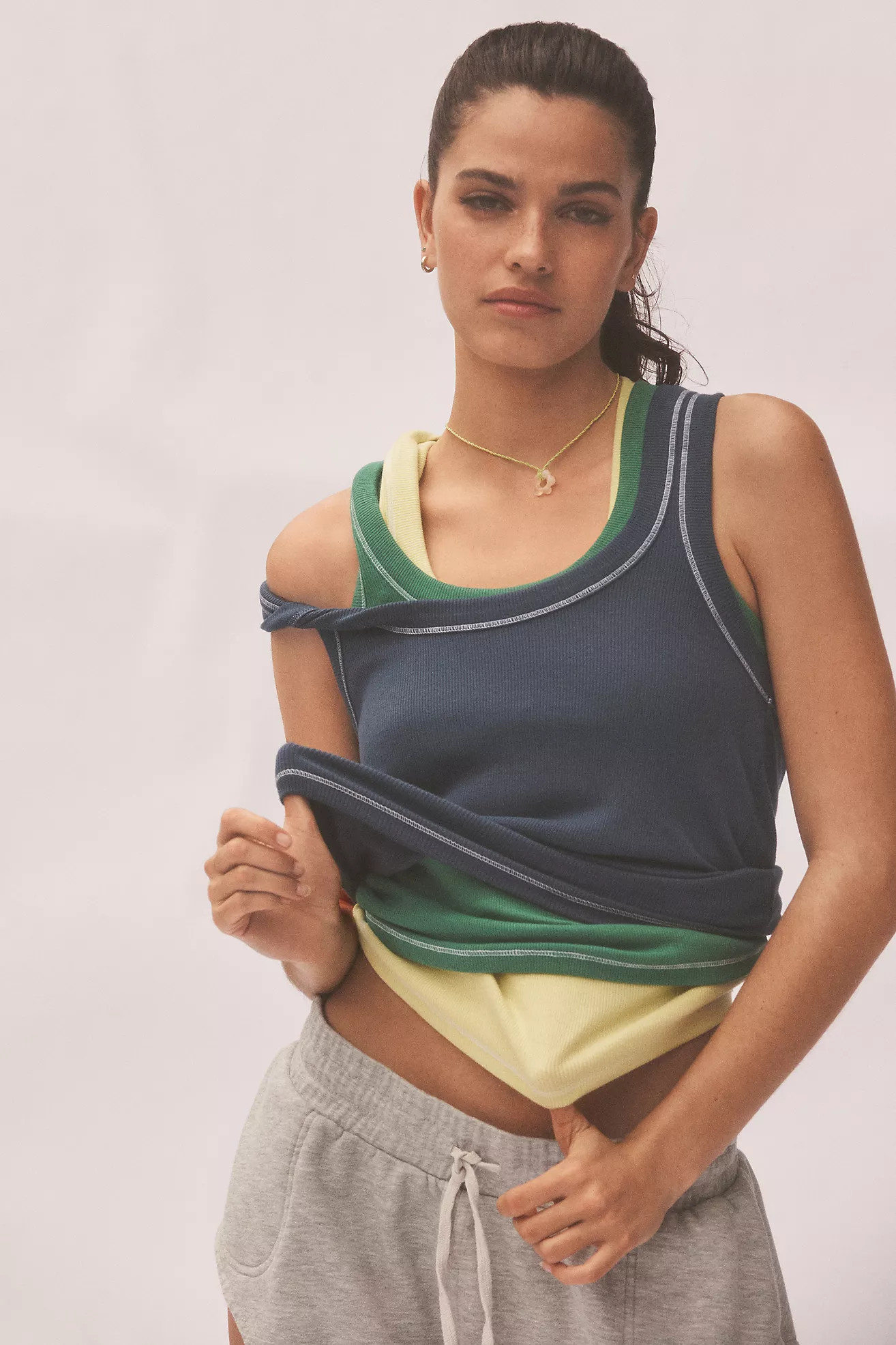 The Sunny Icon Tank by Pilcro | Anthropologie (US)