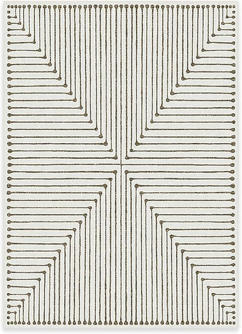 RUGGABLE x Jonathan Adler Washable Rug - Perfect Modern Area Rug for Living Room Bedroom Kitchen ... | Amazon (US)