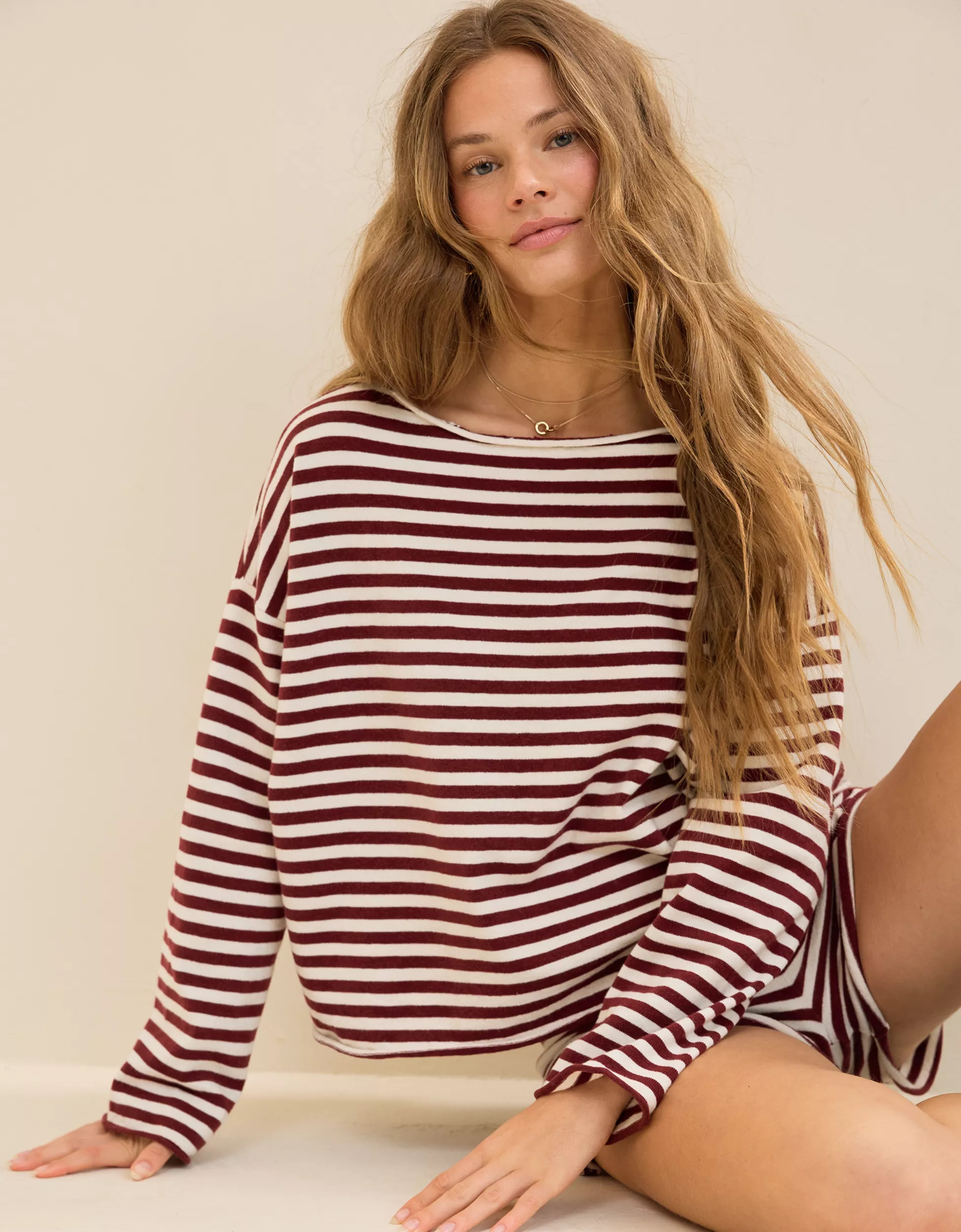 Aerie Sunday Soft Boatneck Sweater | American Eagle Outfitters (US & CA)