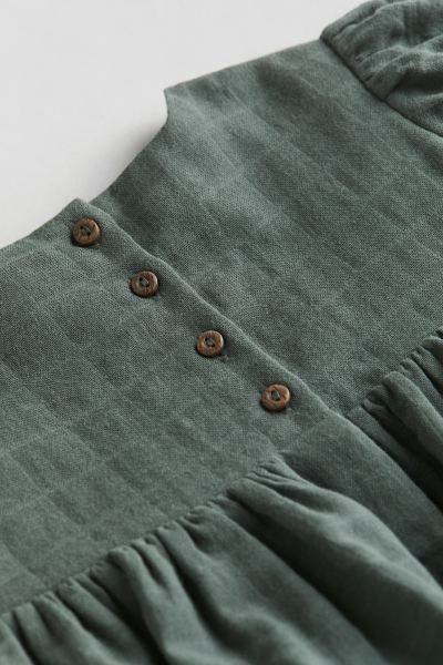 2-piece Cotton Set - Dark green - Kids | H&M US | H&M (US + CA)