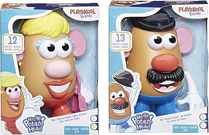 Mr Potato Head Mr & Mrs Potato Head-Set of 2 | Amazon (US)