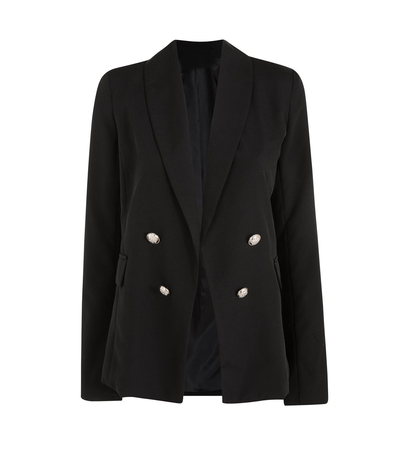 Tall Black Utility Button Blazer
						
						Add to Saved Items
						Remove from Saved Items | New Look (UK)