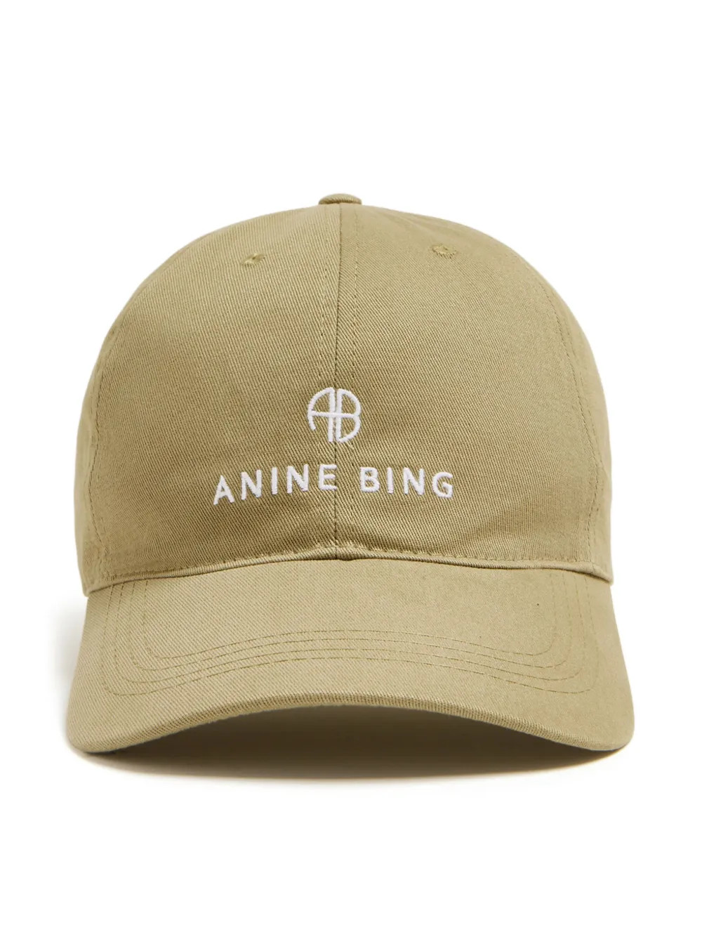 The DetailsANINE BINGlogo-embroidery cotton baseball hatImportedHighlightssand beige/white cotton... | Farfetch Global