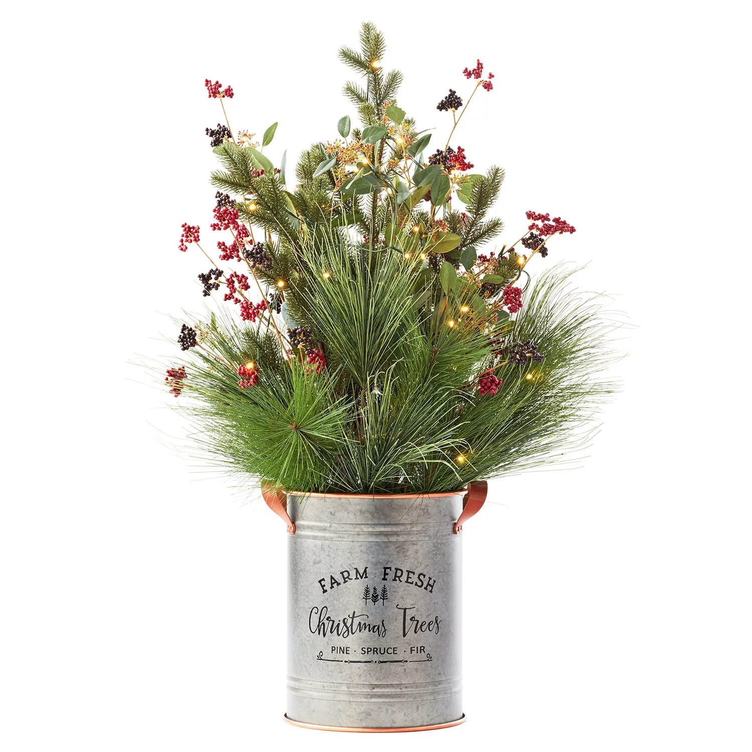 Member's Mark Pre-lit Evergreen Holiday Arrangement | Sam's Club