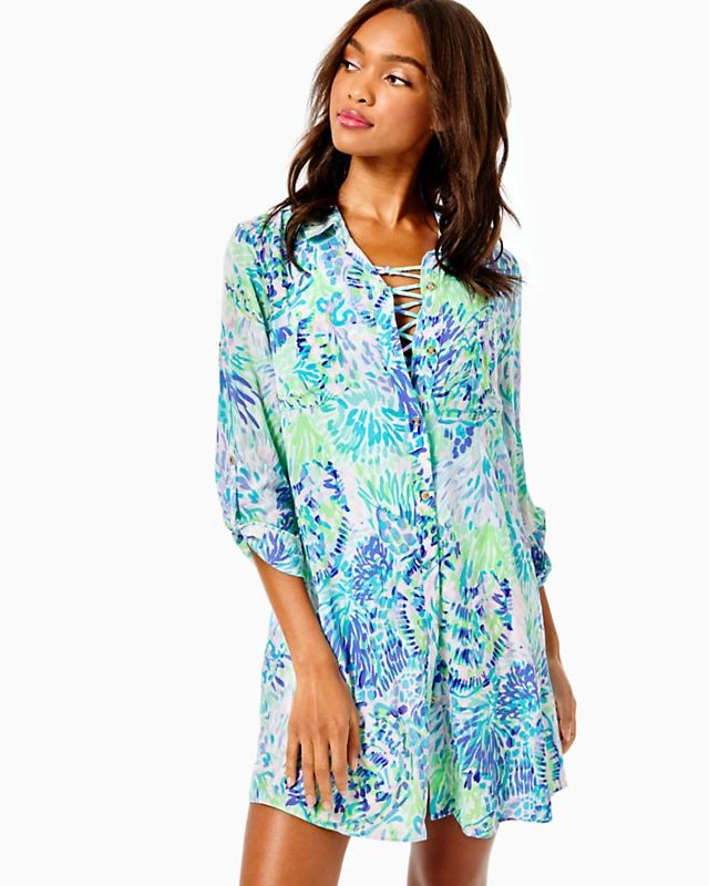 Natalie Shirtdress Cover-Up | Lilly Pulitzer