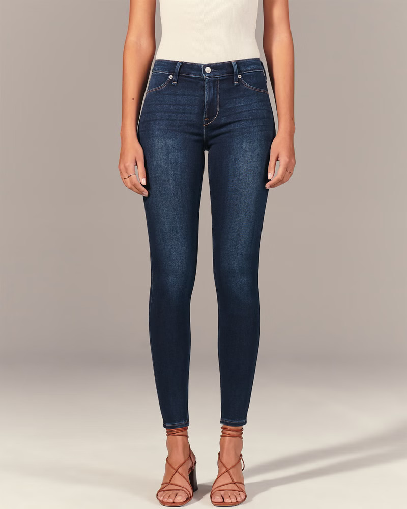 Mid Rise Jean Leggings | Abercrombie & Fitch (US)