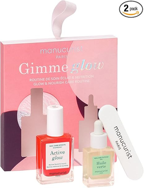Set Manucurist Active Glow Raspberry & Green Oil – Include: 1 smalto per unghie Care & Makeup, ... | Amazon (IT)
