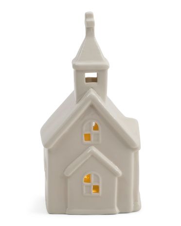 Led Porcelain Church | TJ Maxx