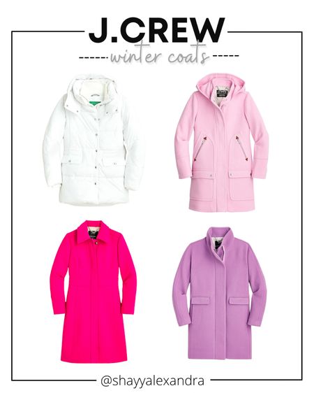 JCrew is having a sale! Use the code “SHOPFALL” to get 40% off winter coats.

#LTKsalealert #LTKHoliday #LTKSeasonal