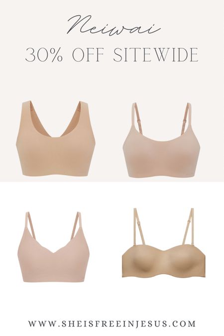 30% off sitewide 11/9-11/12
Bra sale / intimates sale

Barely zero bra, wireless bra, comfortable bra, seamless bra, nude bra, spaghetti strap bra, sculpting bra, bandeau bra, Neiwai bras 

#LTKsalealert #LTKfindsunder50 #LTKHolidaySale