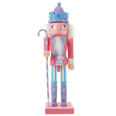 Christmas Candy Nutcracker Ornaments Candy Cane Wooden Nutcracker Soldier Figures | Wayfair North America