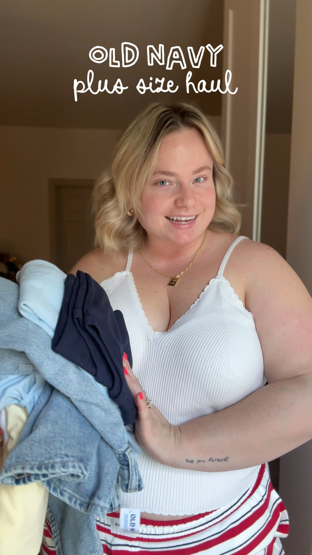 Old navy summer basics for plus size girlies! They were running 50% off. I grabbed most tops in an xl or xxl and the jeans are a size 20!

#LTKSaleAlert #LTKSeasonal #LTKPlusSize