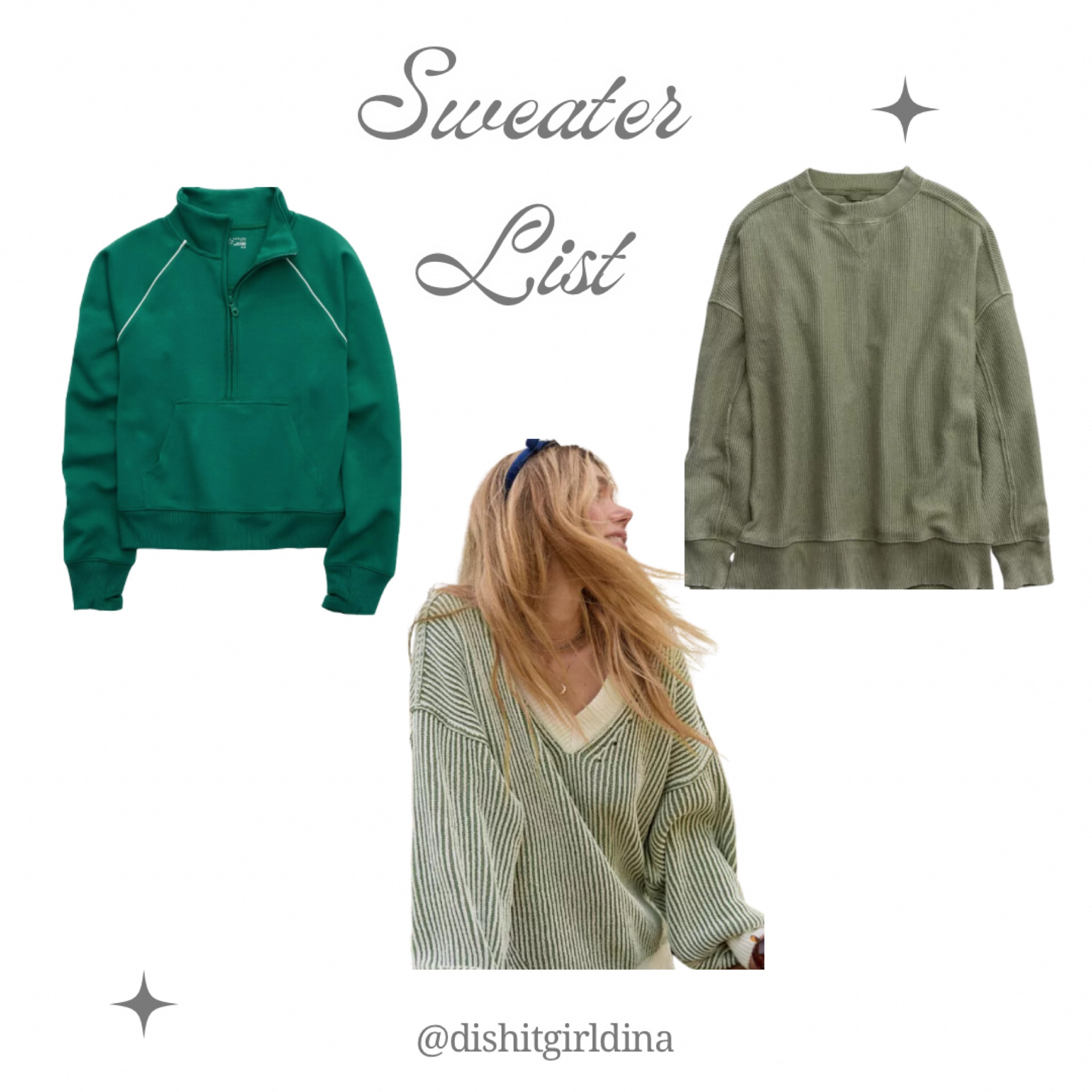 Getting that forest green holiday vibe with these cozy sweaters 

#LTKSeasonal #LTKHoliday
