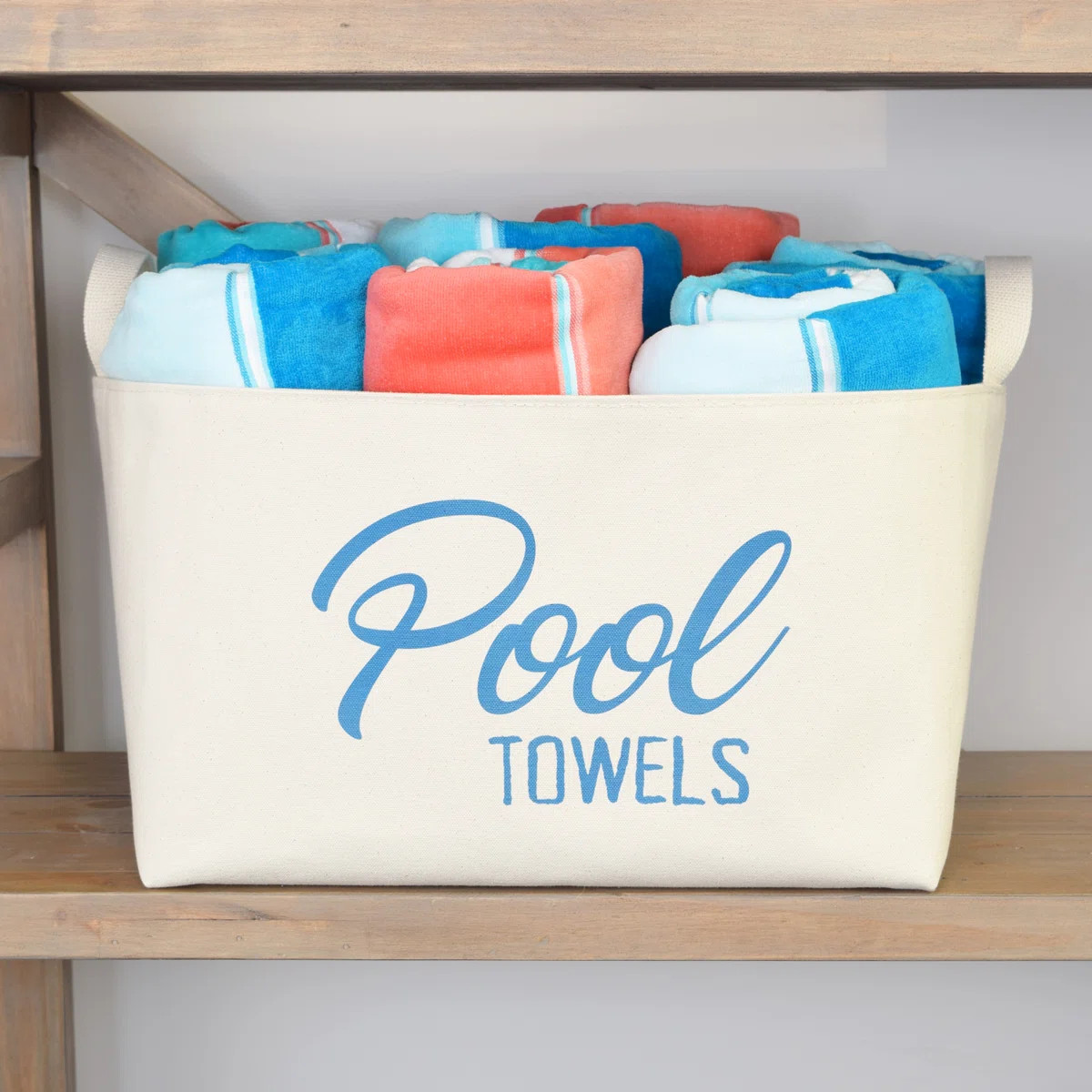 Pool Towels Storage Basket | Wayfair North America