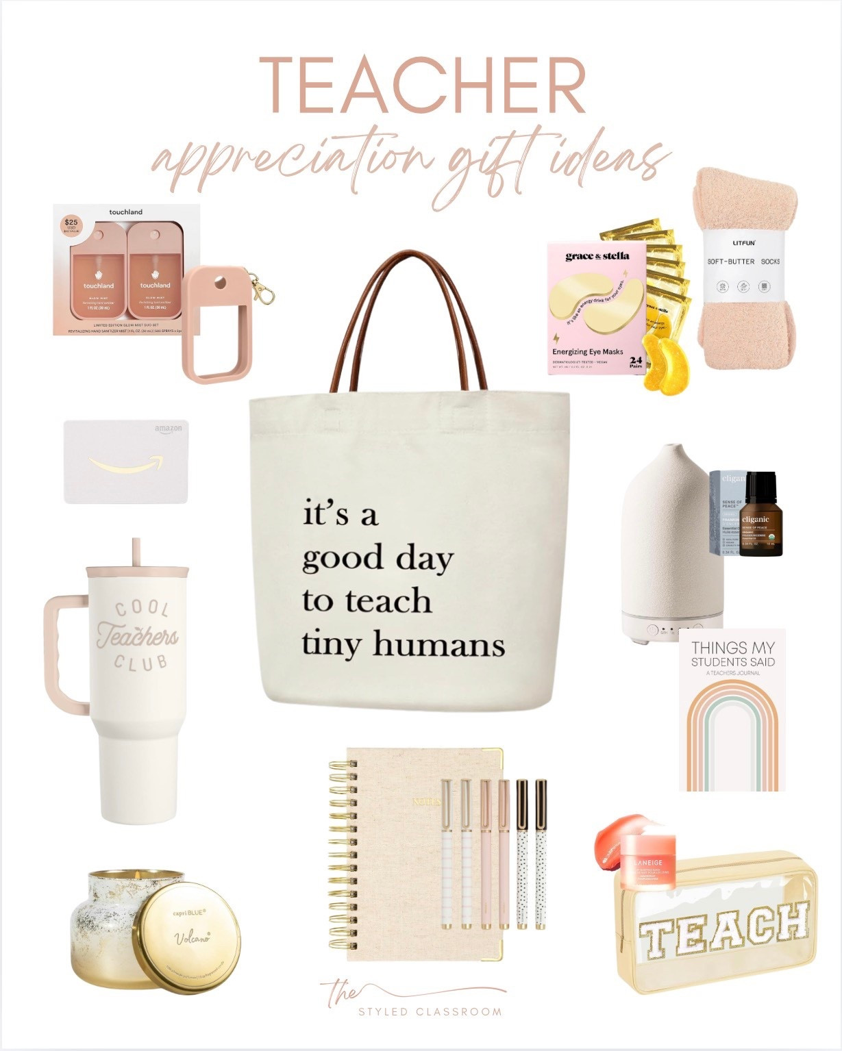 Teacher appreciation gift ideas they’ll love and use! ✏️🤍

Teacher appreciation gifts, teacher gifts, gift ideas, Amazon teacher ideas 



#LTKselfcare #LTKBeauty #LTKSeasonal