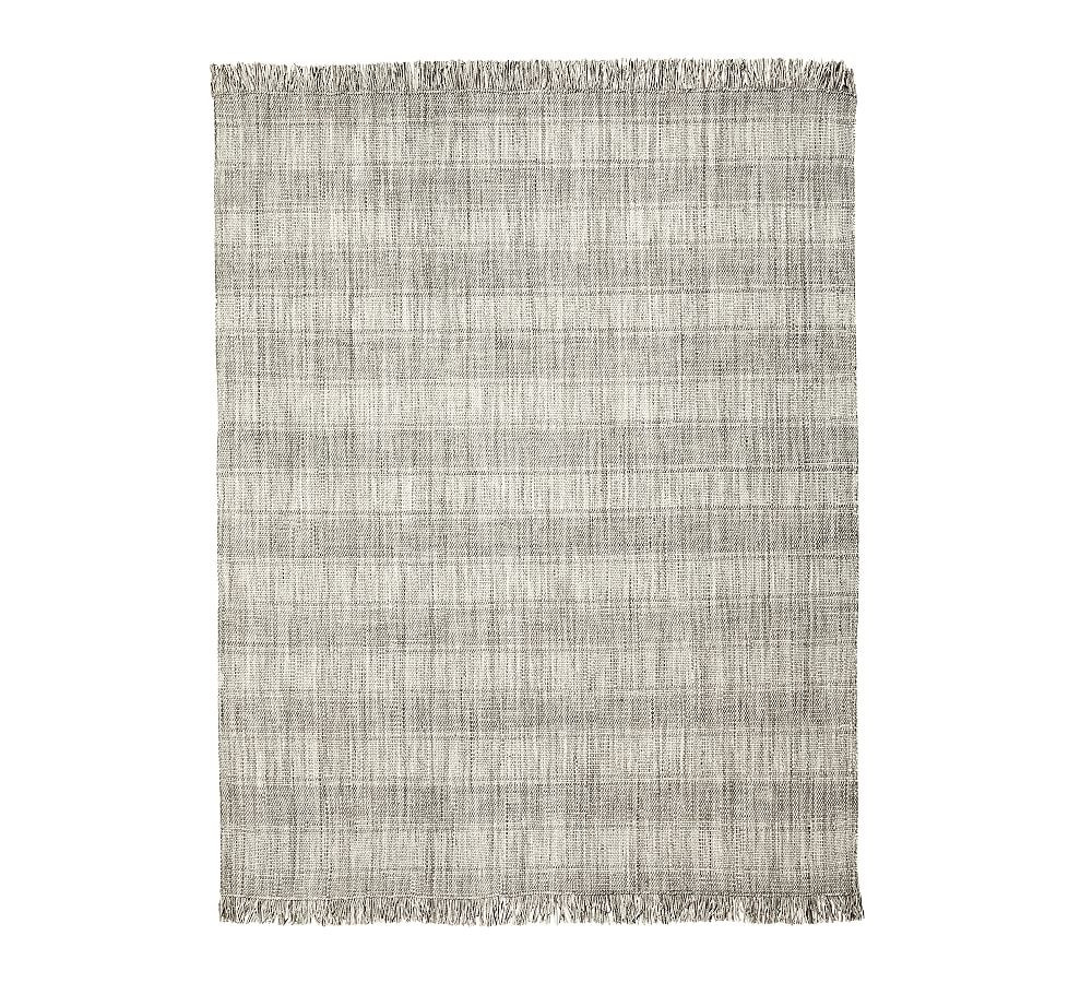 Kian Striped Outdoor Rug | Pottery Barn (US)