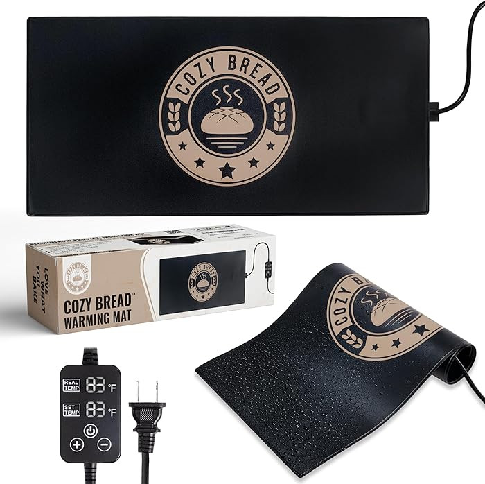 Cozy Bread® Sourdough Bread Proofing Mat for Home Bakers | USA Brand | Thermostat Controlled Bre... | Amazon (US)