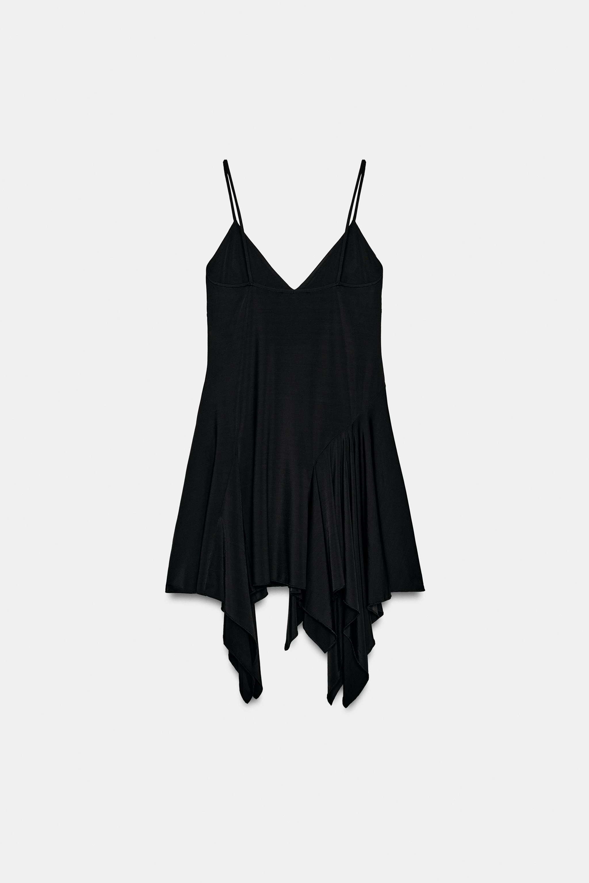 ASYMMETRIC STRAPPY DRESS | Zara UK