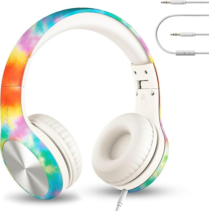 LilGadgets Connect+ Pro Kids Headphones with Mic and Cord, SharePort Technology, Over-Ear Foldabl... | Amazon (US)