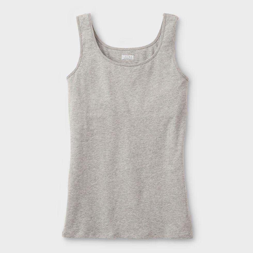 Women's Plus No-Yank Shelf Bra Tank | Duluth Trading Co.
