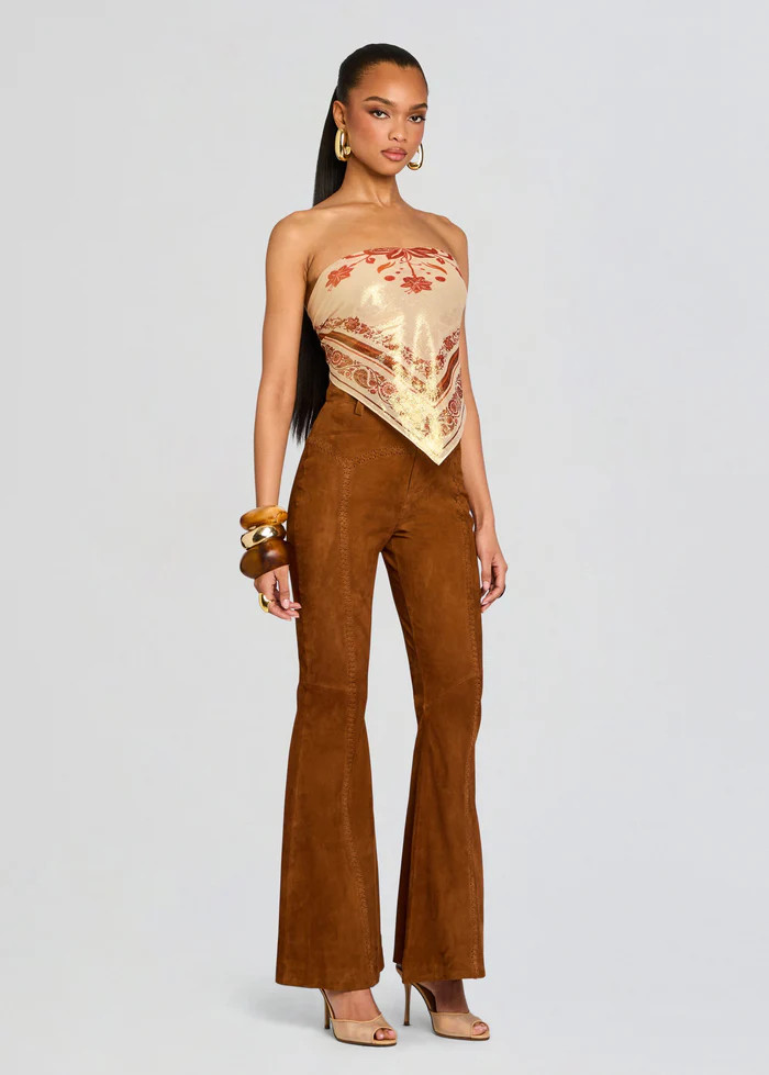 Manuela Suede Pant | Retrofete